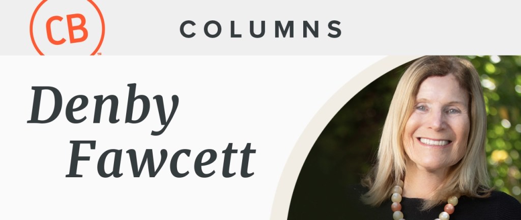 Columnist Denby Fawcett Banner