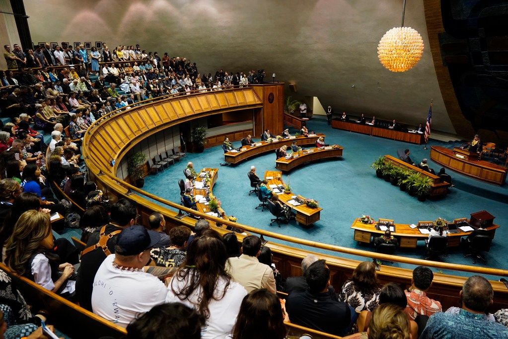 The Hawaiʻi State Legislature opens Wednesday, Jan. 21, 2026, in Honolulu. (Kevin Fujii/Civil Beat/2026)