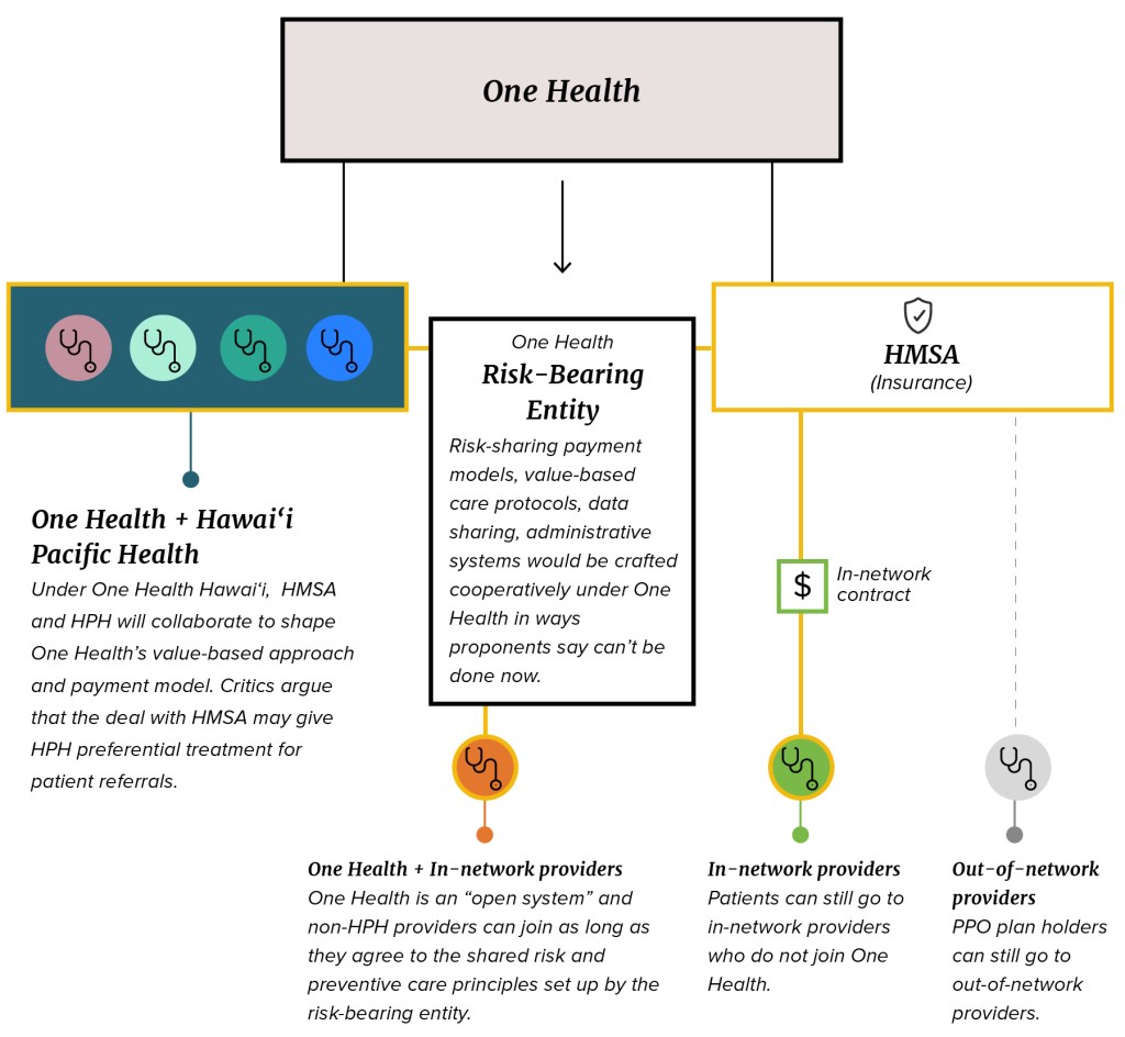 Relationship tree illustrating the model for the proposed One Health entity.