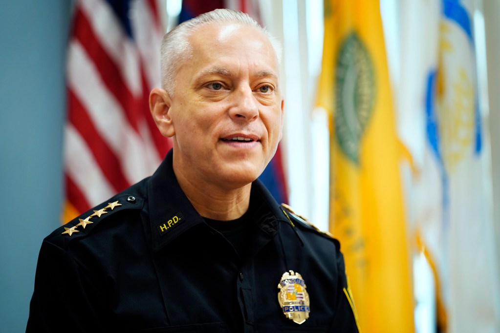 Honolulu Police Department Chief David Lazar is photographed Tuesday, July 21, 2026, in Honolulu. (Kevin Fujii/Civil Beat/2026)