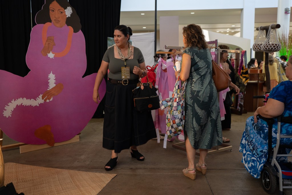 Arts, crafts, fashion and food at the 2026 Native Hawaiʻian Convention at Blaisdell Center July 21, 2026. (Craig Fujii/Civil Beat/2026)