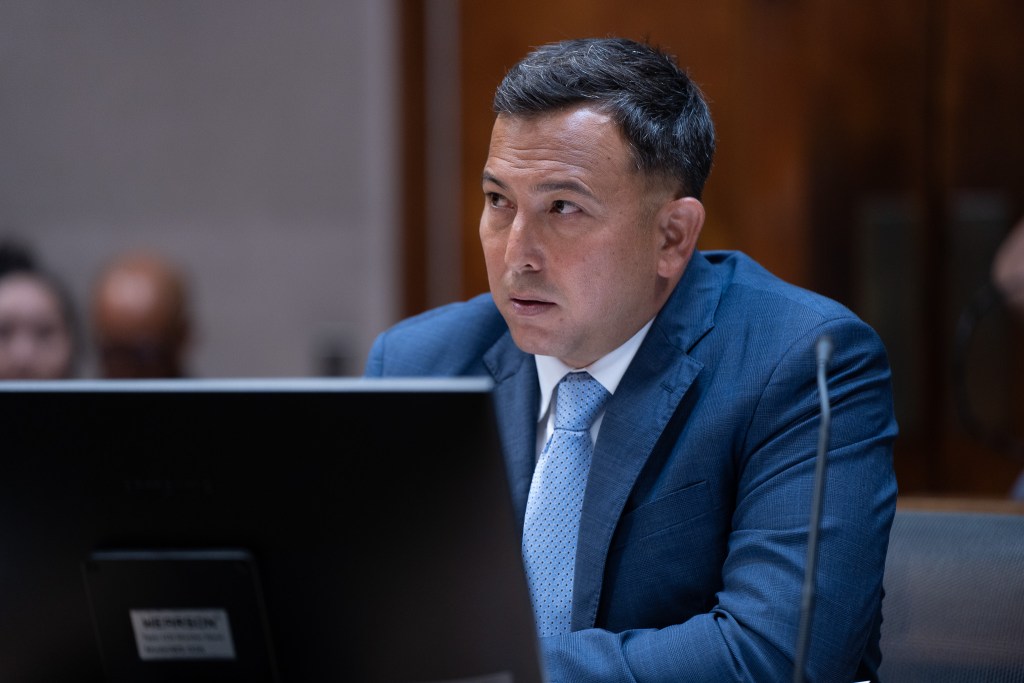 Former city councilmember Trevor Ozawa brought suit against current council Chair Tommy Waters alleging Waters was ineligible for a third term at Kaʻahumanu Hale July 27, 2026.