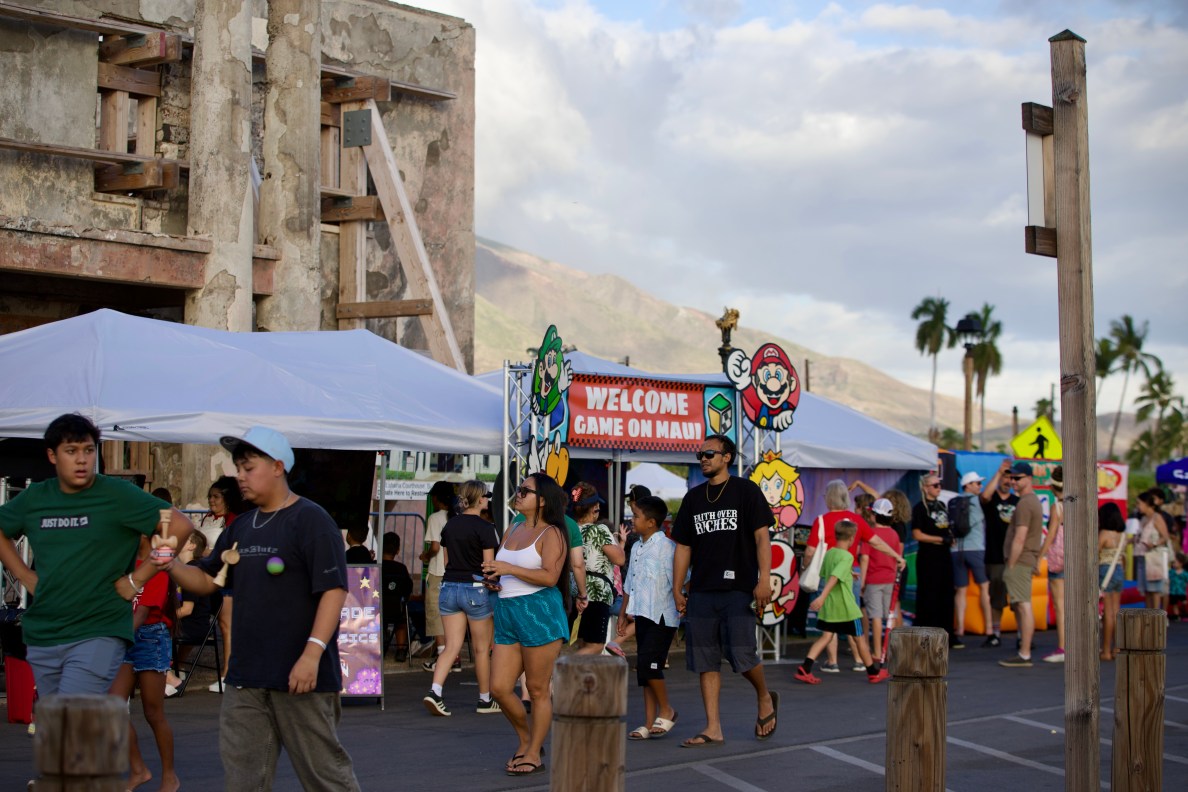Lahaina homecoming. (Erin Nolan/Civil Beat/2026)