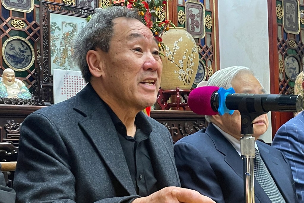 FILE - Great-grandson of Wong Kim Ark, Norman Wong, speaks during a news conference in the Chinatown district of San Francisco, Jan. 24, 2025. (AP Photo/Haven Daley, File)