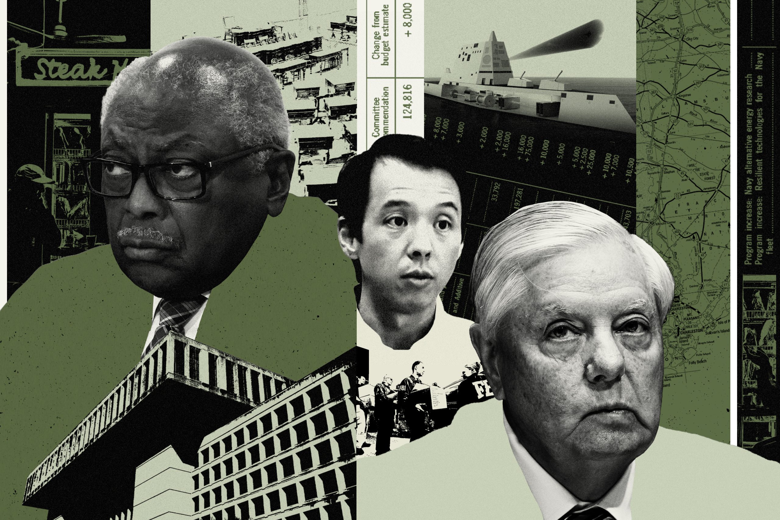 (Beatrice Caciotti for ProPublica. Source images: Getty Images, Hawaii News Now, South Carolina Department of Transportation)